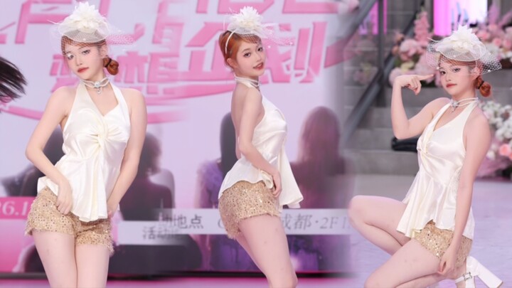 Lần đầu tiên cô nàng ngọt ngào thử diện giày cao gót nhảy theo phong cách “oán phụ”!