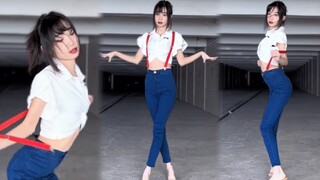 是你期待的透明高跟牛仔裤吗？牛仔裤姐姐看起来也太纯情了！背带舞—Girls‘Day 《期待》