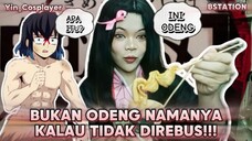 (MAKAN PART 3) || Odeng/Kue Ikan Favoritnya Nezuko!!!! ||