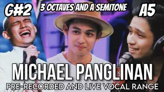 Michael Pangilinan Vocal Range | (G#2-A5)