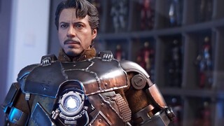 [Hippo Review] Hottoys HT 1/6 Alloy Iron Man MK1 Tony Stark Marvel Avengers Unboxing Sharing Review