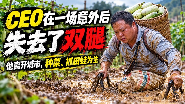 CEO 在一场意外后 失去双腿   他离开城市，种菜、抓田蛙为生