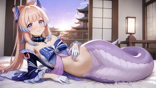 心海变成蛇女