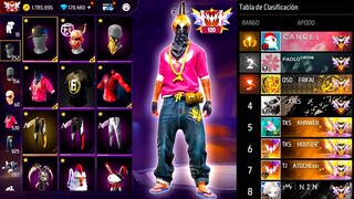 Consegui esta Cuenta "HIP HOP" TOP GLOBAL a $49.99 😮‍💨💸 Free Fire