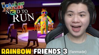 SEMUA TEMAN PELANGIKU BENERAN MENJADI PELANGI!! | Rainbow Friends (Chapter 3) Fanmade - Roblox