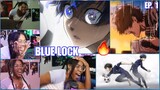 I'M OBSESSED 😍 | SO GOOD SO FAR 🔥 | Sports Anime | BLUE LOCK Episode 1 Reaction | Lalafluffbunny