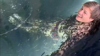 The guy came to try a full-body fish spa, and my fear of crowds kicked in...