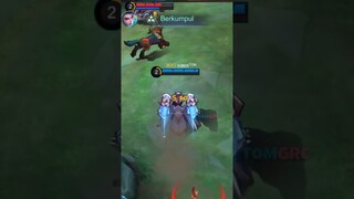 3 combo flicker edith #shorts #mobilelegends #tomgrc