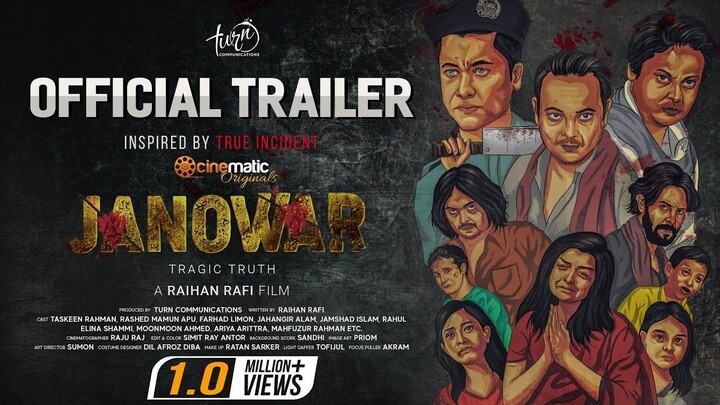 Janowar | Cinematic Originals | Taskeen | Apu | Elina Shammi | Raihan Rafi