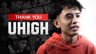 THROUGH GOOD AND HARD TIMES, THANK YOU UHIGH❤️