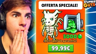 SHOPPO LA NUOVA SKIN SPECIALE DEL DRAGO SCHELETRO su Stumble Guys!