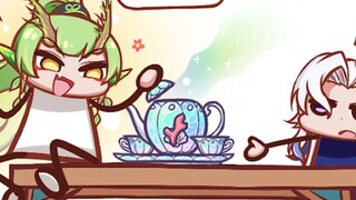 [Fluorescent Four Grids] Kakuku kills two dragon kings of water grass alone