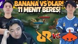 BANANA VS DLAR !! AKHIRNYA DLAR MAIN !! 11 MENIT END !! RRQ VS BURMESE GHOULS MATCH 1 - GOF