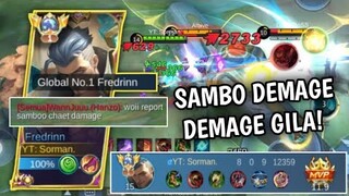 Gue Mencoba Fredrinn Demage Sekali Ulti Musuh Rungkad! - Mobile Legends!