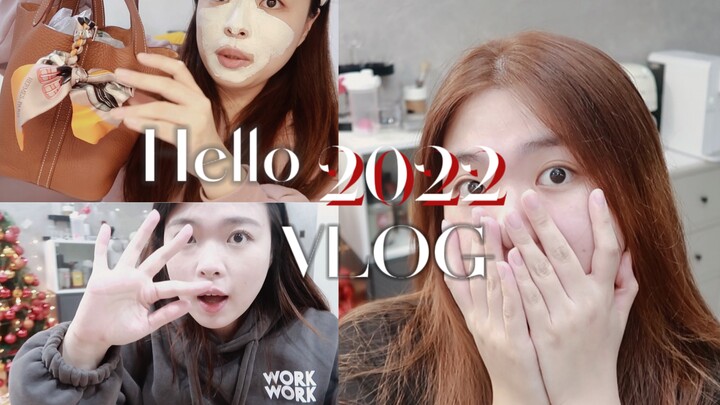 VLOG|Đúng Gà Rán Đón Năm Mới 2022|Tách Cà Phê Đầu Tiên Năm Nay|Tóc Vàng Bị Phai Màu|Unbox Túi Xách –