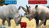 Rhino vs Arsinoitherium | SPORE