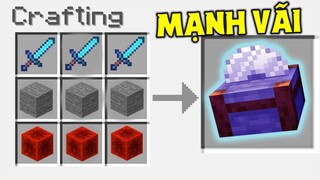 MÌNH CHẾ TẠO THÀNH CÔNG "MÁY CẮT ĐÁ" MẠNH NHẤT TRONG MINECRAFT !! *BẠN ĐÃ THẤY CHƯA ??*