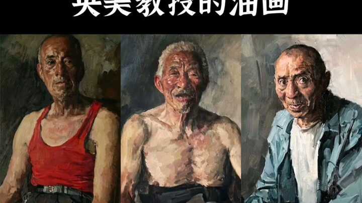 Central Academy of Fine Arts Professor Li Xiaolin's Oil Paintings