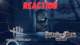 Dead by Daylight x Attack on Titan Reaction and Gameplay | New Macmillan Tiles?!