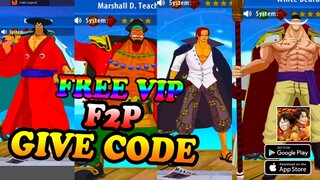 AKHIRNYA! ONE PIECE 3D GAME RPG FULL GIFT CODE FREE VIP GACAH PUAS | HAKI LEGEND