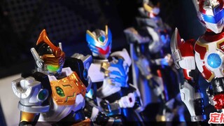 [Stop-motion animation] Armor Hero Xingtian Armor Movable Series-Audi Double Diamond! Xingtian Armor