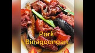 Pork Binagoongan