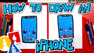 How To Draw A Funny iPhone