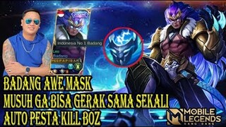 BUILD TERBARU BADANG 2021 DENGAN AWE MASK MUSUH AUTO GAK GERAK BY TOP GLOBAL 1 BADANG