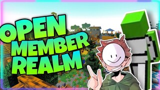 OPEN MEMBER REALMS MCPE 1.16+ - GRATIS JOIN LETSGO - #mcpe #realms #minecraft