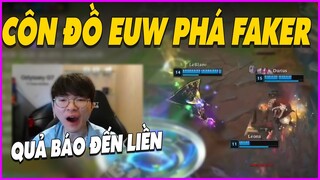 Faker gặp phải côn đồ xứ EUW và gặp quả báo, Smite nhưng 0 DMG - LMHT - LOL - Skin - Montage