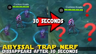 HUGE SELENA NERF! ABYSSAL TRAPS NOW ONLY LASTS FOR 30 SECONDS! GOODBYE SPYING ON ENEMIES | MLBB
