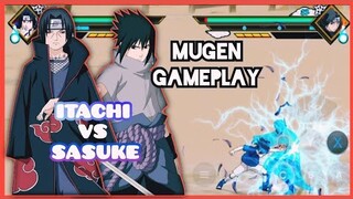 Naruto Ninja Storm 4 | Sasuke VS Itachi | Mugen | Gameplay | Android @Lanzky PH