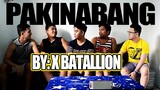 BOYS REACT TO the song  Pakinabang - Ex Battalion (Official Music Video)