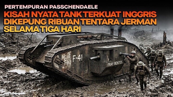 Kisah Nyata! Tank Terkuat Inggris Harus Bertahan Dikepung Ribuan Jerman