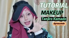 π Tanjiro Kamado Tutorial Makeup Cosplay - Hijab Cosplay #bestofbest π