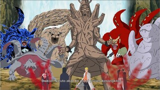 Perlu Kekuatan Besar - Naruto dan Sasuke Membangkitkan Juubi kaguya Tanpa Kurama