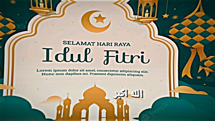 Selamat hari raya idul Fitri Guysss