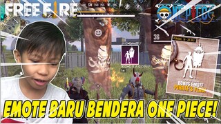 EMOTE TERBARU DI FREE FIRE! ONE PIECE UDAH MASUK DI FREE FIRE! WAH GILA SIH! - GARENA FREE FIRE