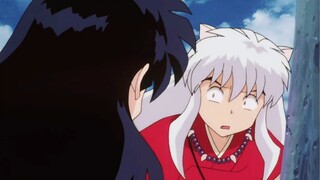 InuYasha is so afraid of Kagome crying