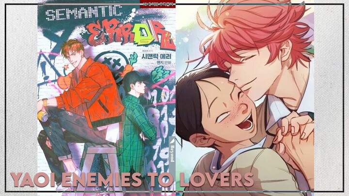 Yaoi / BL Enemies to Lovers Manhwa / Manga