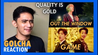 GOLDEN CHILD - 'Out The Window' (Daeyeol) and 'GAME' (TAG & Jibeom) REACTION!