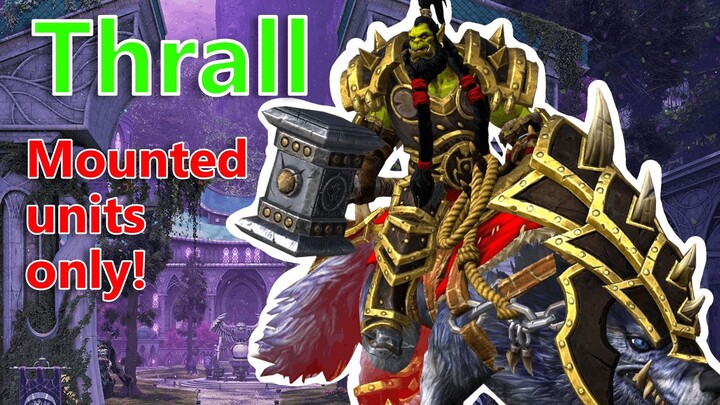 Can you beat the Warcraft 3 Orc Campaign with only Mounted Cavalry