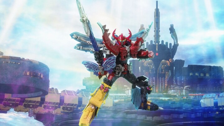 The first robot to combine two or more units in the 6 Reiwa Super Sentai!