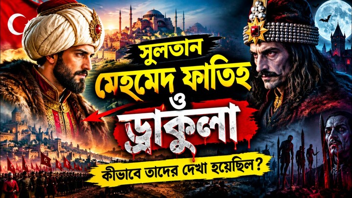 ড্রাকুলা কেন অটোমান প্রাসাদে বড় হয়েছিল | History of Sultan Mehmed & Dracula
