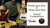 Fender vs. Elegee (Bass Sound Comparison)