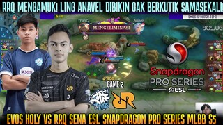 RRQ MENGAMUK! LING ANAVEL DIBIKIN GAK BERKUTIK! GAME 2 RRQ SENA VS EVOS HOLY | ESL SNAPDRAGON