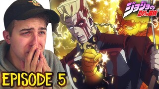 WHY IS THIS SO SAD😭 JoJo's Bizarre Adventure Episode 5 REACTION + REVIEW (Diamond is Unbreakable)