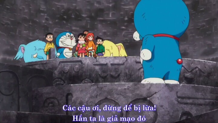 Chỉ có nobita mới nhận ra được doremon