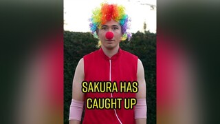 Sakura has caught up anime naruto sakura demonslayer aot onepiece saitama goku manga fy
