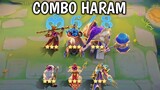 TUTORIAL THARZ 3 NERF COMBO HARAM ‼️ COMBO MAGER TERKUAT MAGIC CHESS MOBILE LEGENDS
